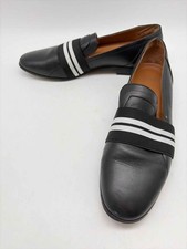 Pre-Owned Franco Sarto Black Size 8 Slip On Flats