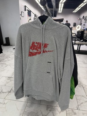 Grey Nike x Stranger Things: Hoodie/Tee/Sweats ''Vecna'' Logo Set - Size L