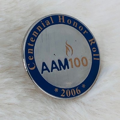 2006 American Alliance of Museums Centennial Honor Roll AAM 100 Enamel Pin
