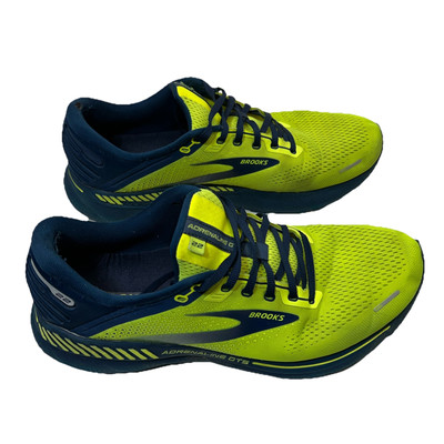 Brooks Adrenaline 22 GTS Men’s Athletic Shoe in Yellow/Blue size 13 Brooks Adrenaline GTS 22  main image 4
