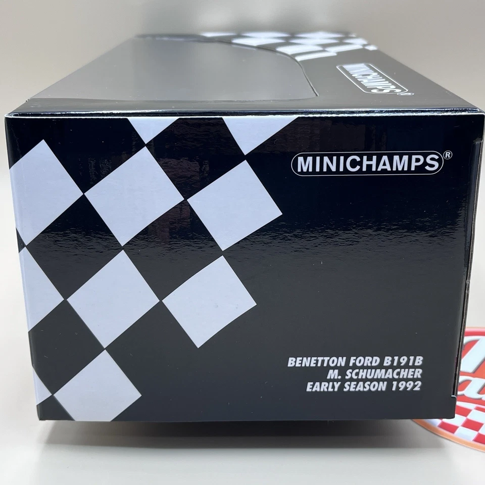 MINICHAMPS 1/18 Benetton Ford B191B Michael Schumahcer 1992 CAMEL 100920119 - Image 3 of 4