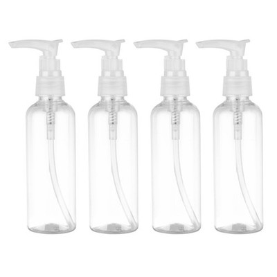 4 PCS Shampooflasche Für Reisen Lotion Behälter Reise-Toilettenartikelbehälter