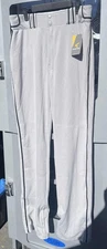 Easton Grey/Black Baseball Pants New