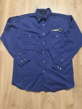 Vintage Men&rsquo;s Chase Authentics NASCAR Blue Racing Long Sleeve Shirt Size M