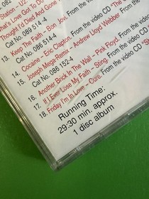 SEGA SATURN VIDEO CD MUSIC SAMPLER - TESTED + WARRANTY - RARE