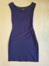 Express Women’s Sleeveless Navy Sheath Dress Size 4 Professional Party
