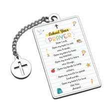 First Day of Kindergarten Bookmarks Back to School Christian Gifts for Kids