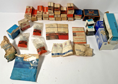 Lot of 38 NOS Autolite Motorcraft Genuine GM all in photos