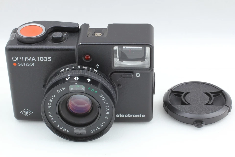 [EXC+5 con tapa] Cámara fotográfica con sensor Agfa Optima 1035 hecha en Alemania de Japón Foto 2 de 4