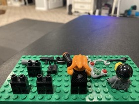 LEGO Space Police 3 Alien  Kranxx Parts Minifig Lot 3 5970 5972 5973 5974 5982