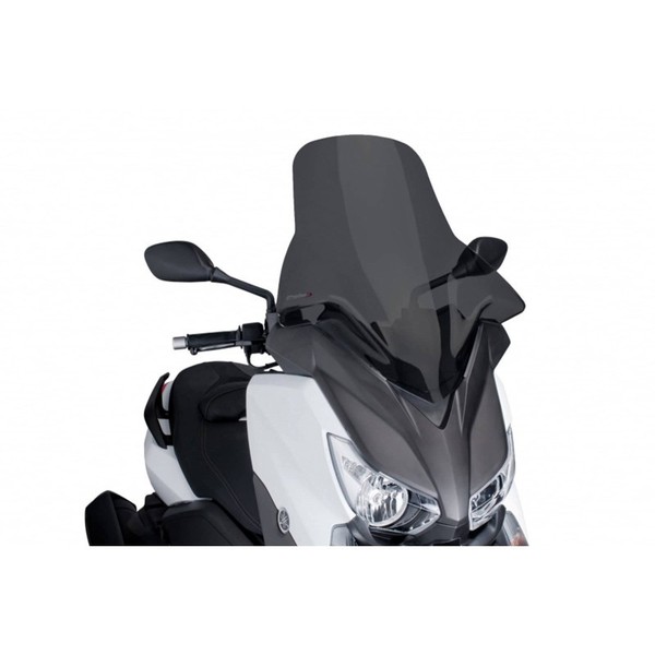 Puig Screen V-TECH Line Touring FUR Yamaha X-MAX 250 14-16 Dark Smoke-image