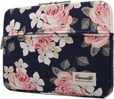 15.6 Laptop Bag and 15 Inch White Rose Sleeve Case for Laptop Protection
