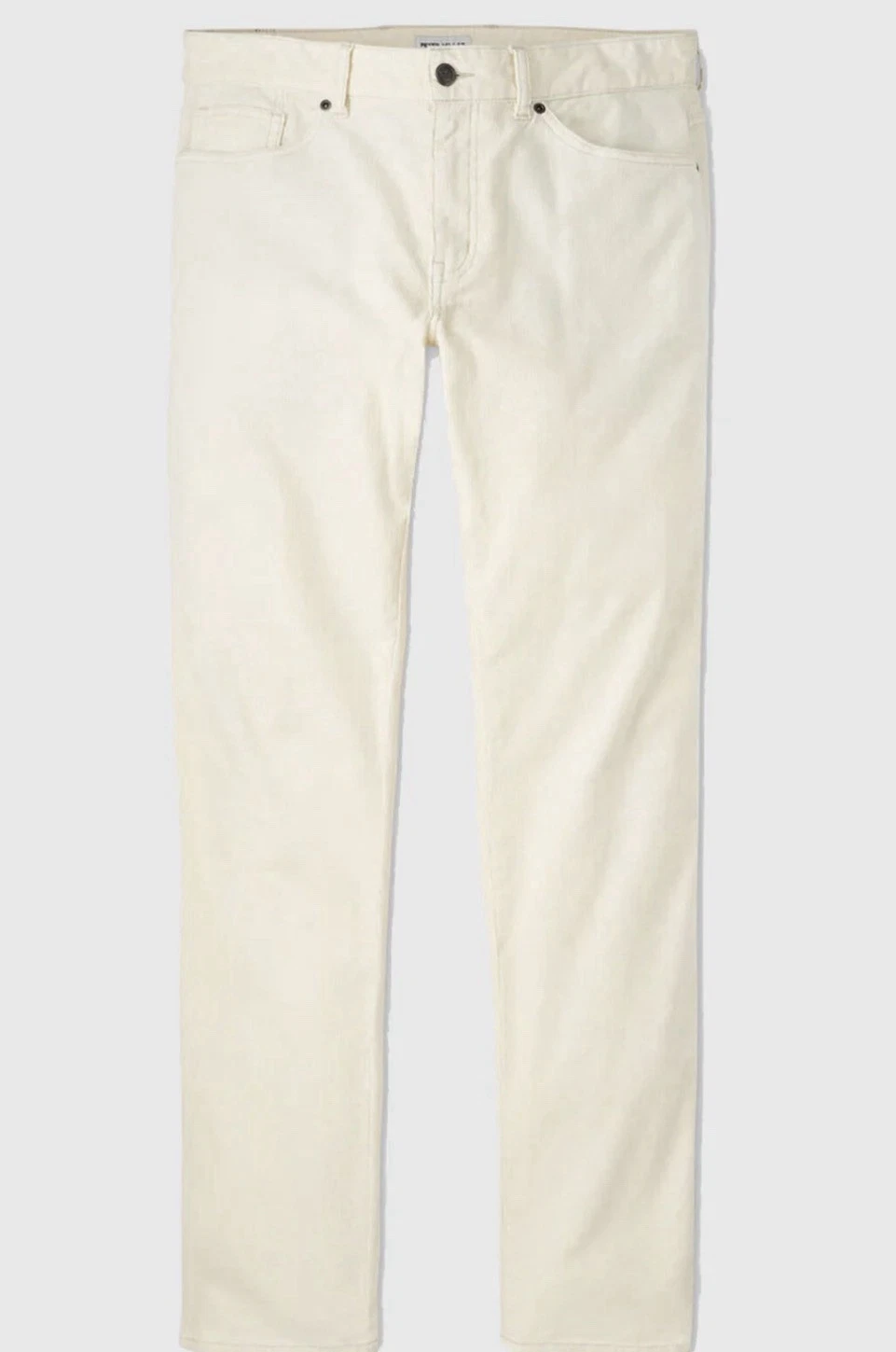 Peter Millar Mens Superior Corduroy Five-Pocket Pants Ivory White 38x34 NWT