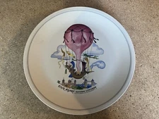 Villeroy and Boch Le Ballon Dinner Plate  Pink Pearl London Londres 10 3/8"