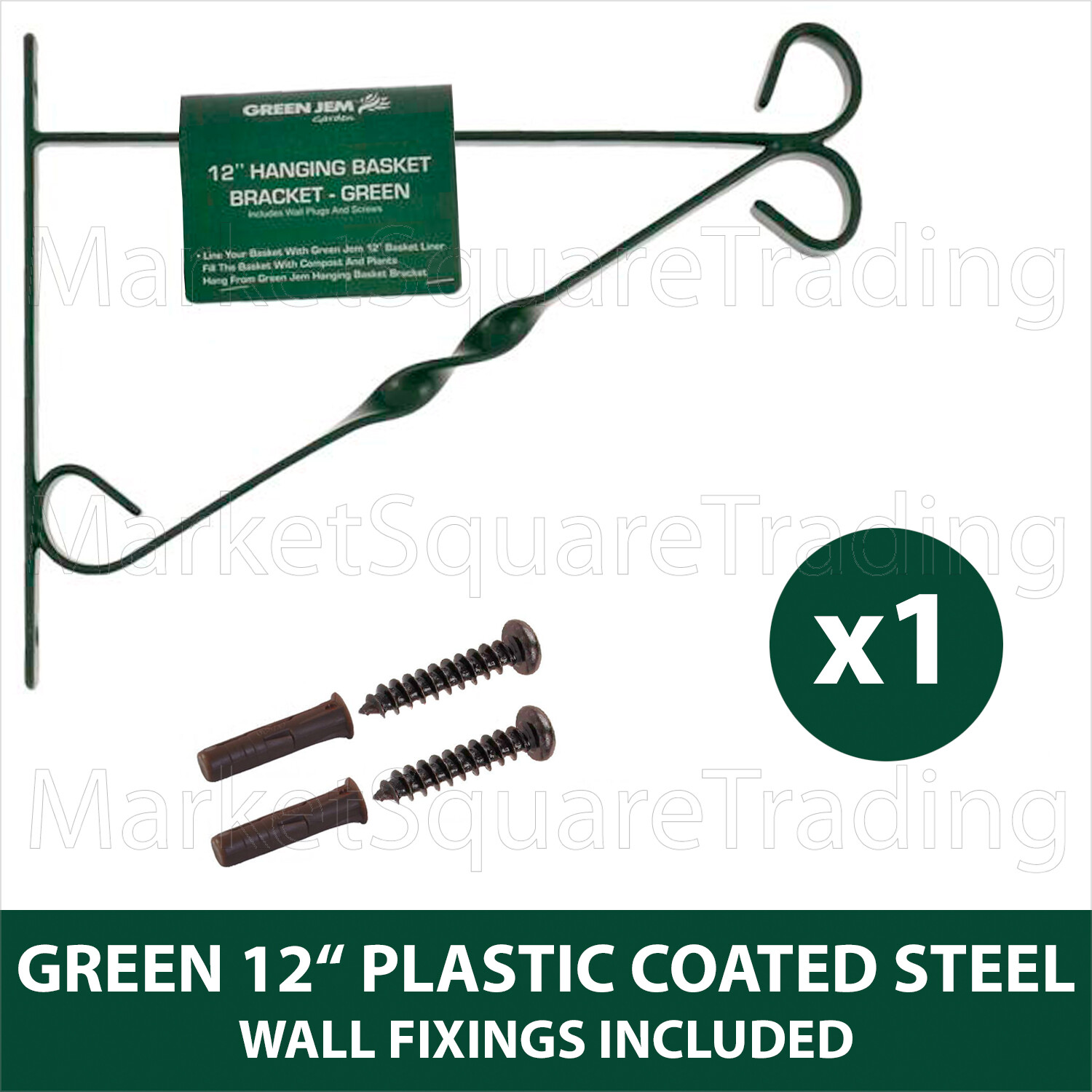 Hanging Basket Wall Brackets 12" Inch 14" Inch 16" Inch Basket Chains 14" 18"