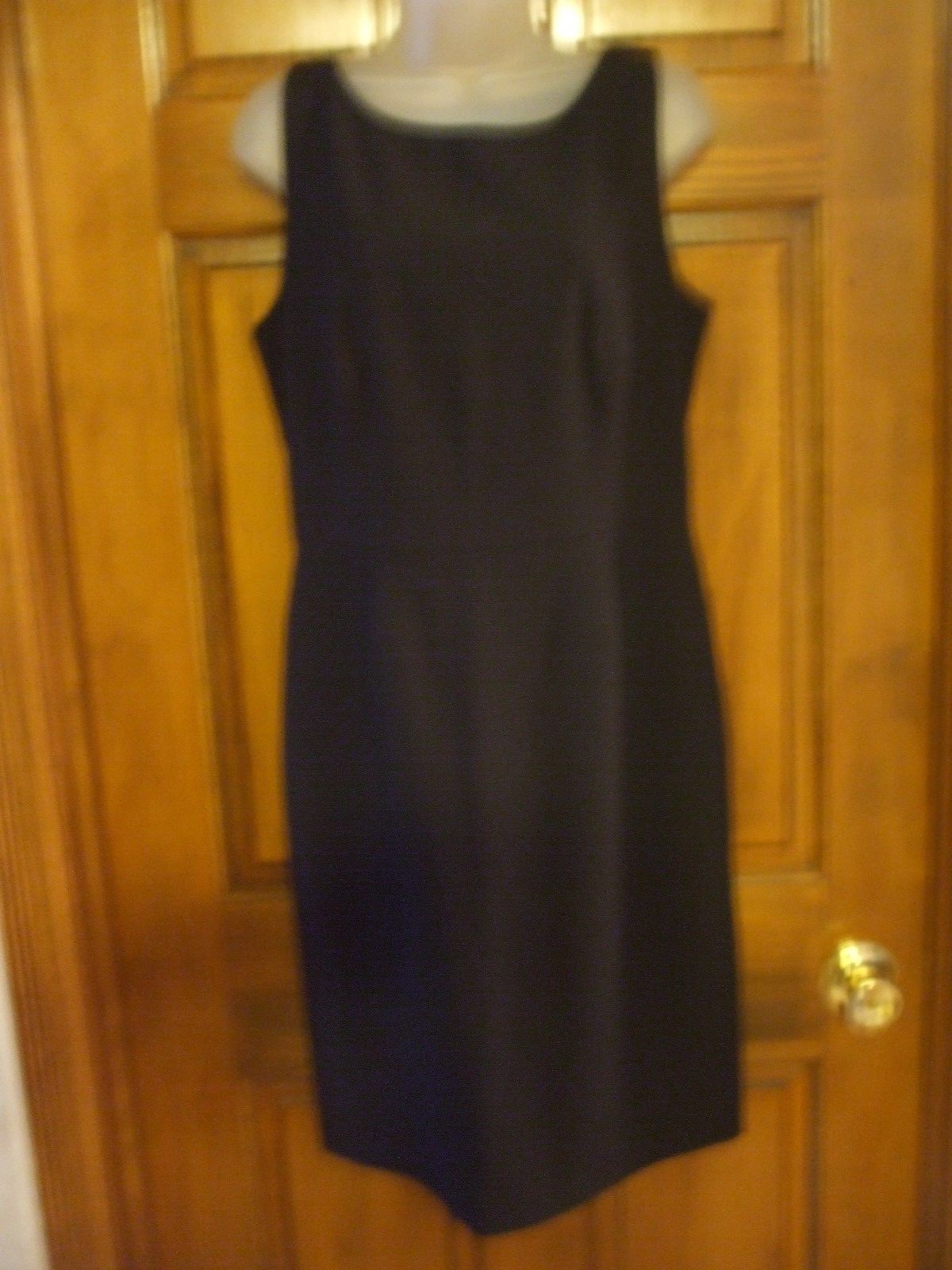 Chaus Black Basic Black Fitted Sleeveless Dress -… - image 1