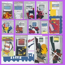 ASSORTED PRE-CUT CARDSTOCK DIES FROM PAPER WIZARD - READY TO ASSEMBLE - NIP