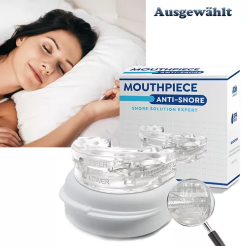 Anti Snore Mouthpiece Sleep Well Mouth Guard Stop Snoring Adjustable Bruxisms - Picture 12 of 13