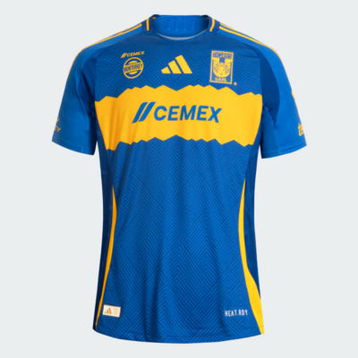 XL Slim Fit Jersey Tigres UANL Away 24 - Adidas - Logo Plat - Blue