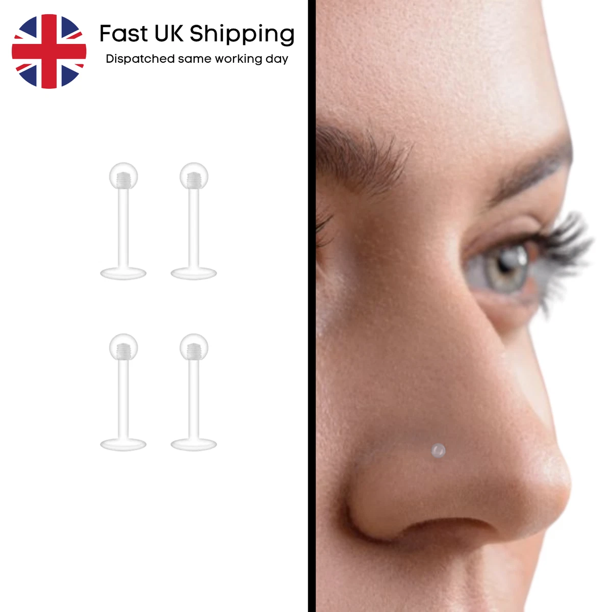 Best clear hotsell nose retainer