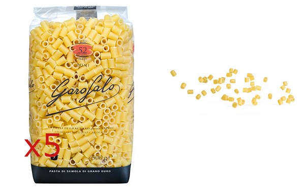 Pasta Garofalo Kauschen Glatt Di Grano Duro Pasta Di Gragnano Igp 5 Ab 500Gr-image