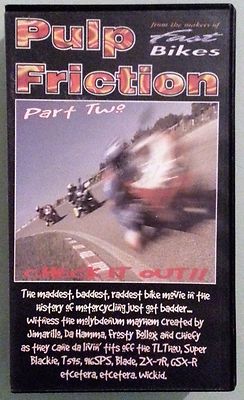 PULP FRICTION part two VHS VIDEOTAPE | eBay