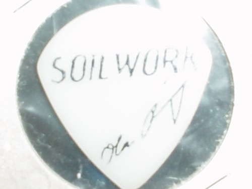 SOILWORK Swedish Metal Band Ola Flink Signature RaRe Concert Tour GUITAR PICK