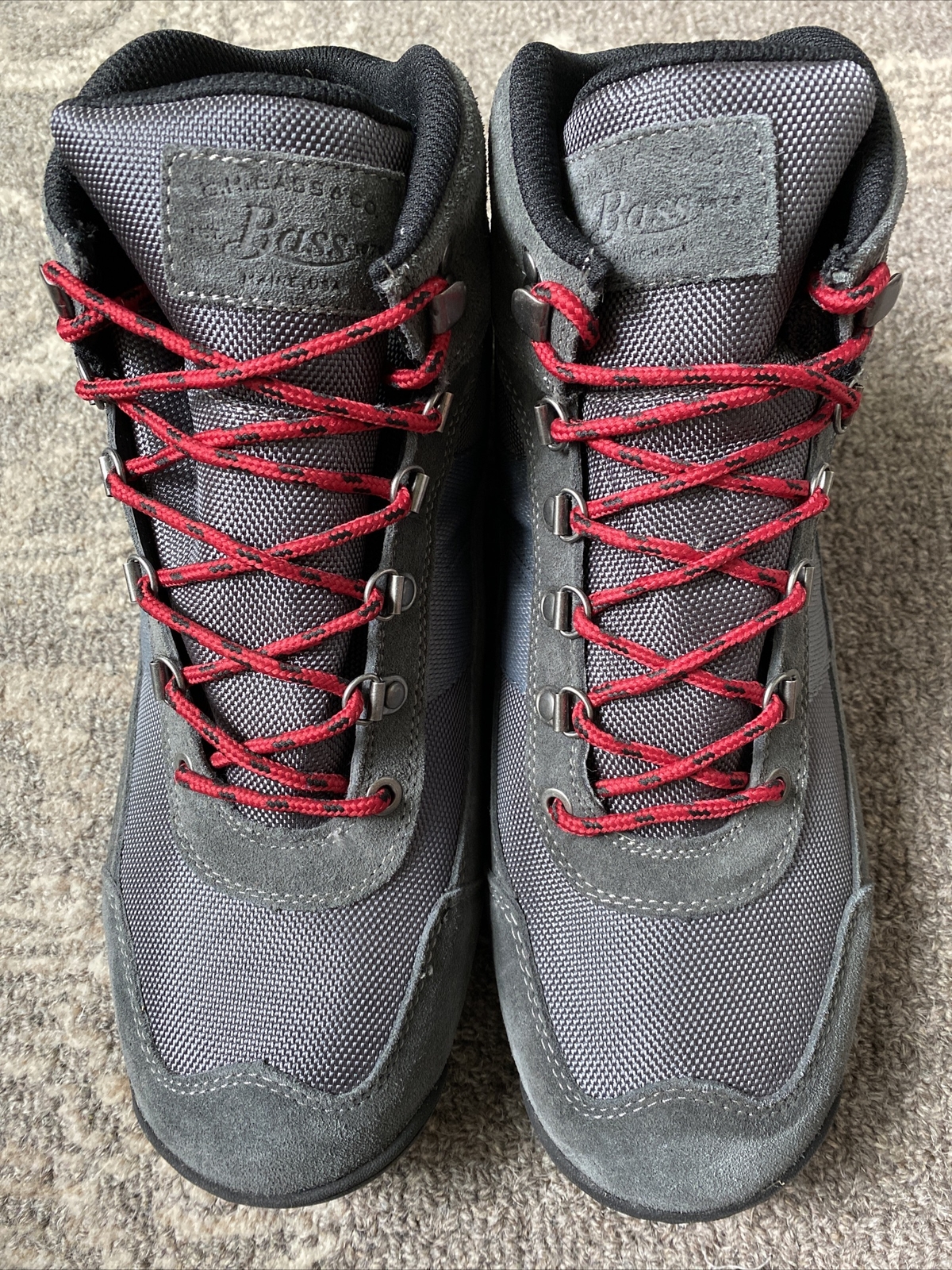 G.H.BASS ASPEN MEN'S GREY HIKING BOOTS Mens Size 12M Brand New No Box