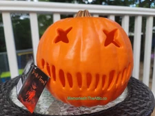 Trick Or Treat Studio Trick R Treat Sam Movie Prop Light Up Pumpkin Halloween 