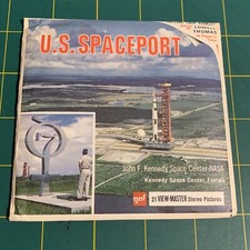 View Master B662, U.S. Spaceport, Kennedy Space Center, FL 3 Reel Set Ye1