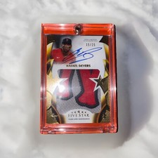 2023 Topps five star Rafael Devers autographed jumbo patch relic card /25