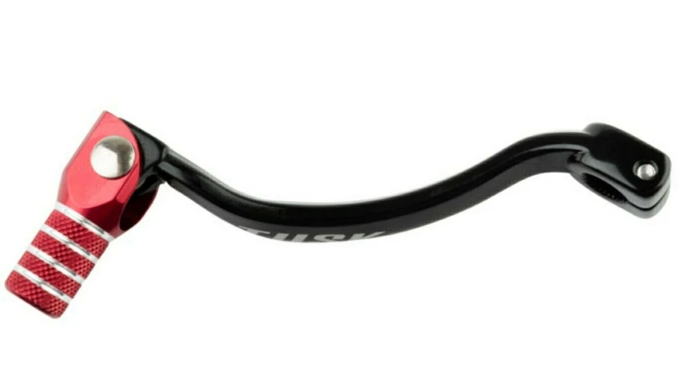 1988-1992 Honda CR250R Tusk Shift Lever Gear Shifter Pedal Red CR 250 250R CR250 - Image 2 of 4