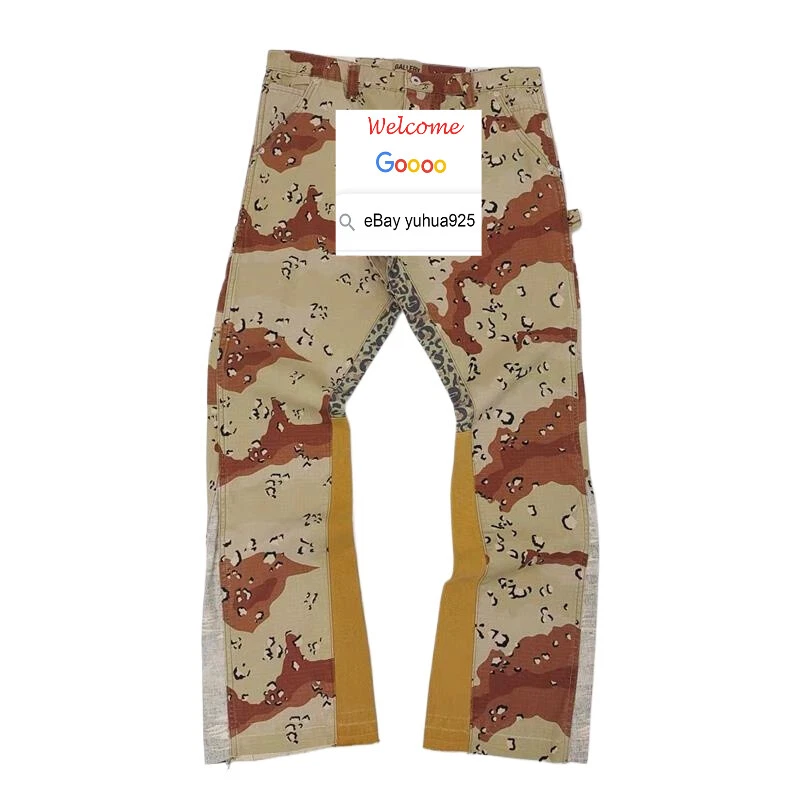 Pantaloni Jogger Cargo Mimetica Uomo – Multitasche, Vita Elastica Con Coulisse – Per Palestra, Lavoro, Tempo Libero