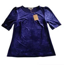 NWT Boden Size 2 Velvet Top