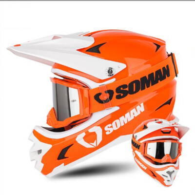 Cross-country Parent-Child Helmet ATV Cascos Para Moto Off Road Racing Full Face