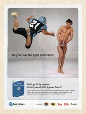 2006 Spyware Doctor Anti-Virus Software Original Advertisement v1