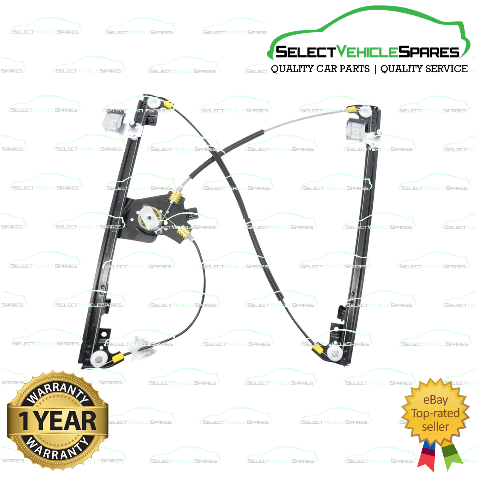 NEW FIAT SCUDO MK2 / TOYOTA PROACE VAN PASSENGER SIDE WINDOW REGULATOR 2007-2016
