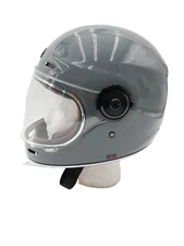 TORC - T108:22 - T1 Retro Full Face Motorcycle Helmet - Gloss Nardo Grey - SM