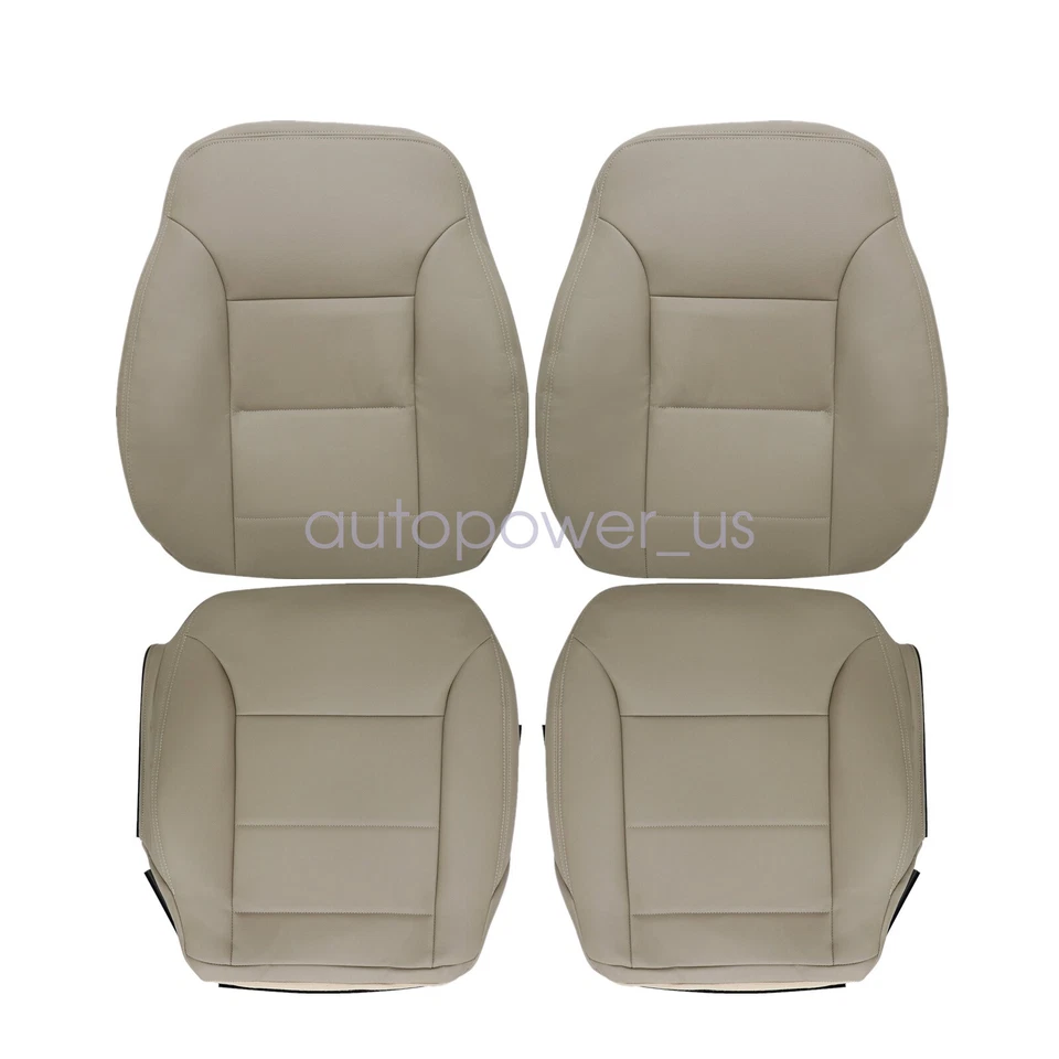 For 2009-2013 Mercedes Benz ML350 Driver Passenger Bottom Top Leather Seat Cover Foto 2 de 4