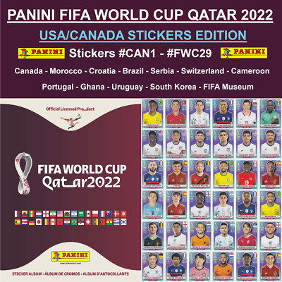 Panini World Cup QATAR 2022 - USA Edition - Stickers #CAN1 - #FWC29