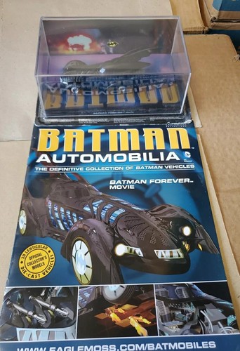 Voiture Batman Forever 1/43 Eaglemoss - Zamak - Neuf En Boîte Originale
