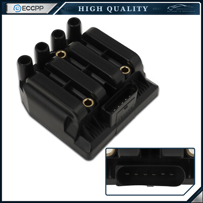 ECCPP Ignition Coil For L4 2.0L 1998-2005 VW Beetle 2001-2006 Golf 01-05 Jetta