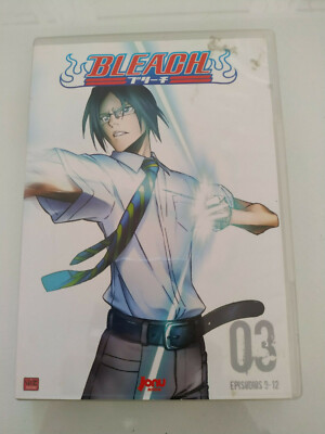 Bleach Volumen 03 Episodios 9-12 - DVD Español Japones Region 2 - Am
