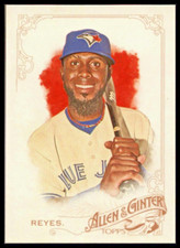 2015 TOPPS ALLEN AND GINTER #157 JOSE REYES TORONTO BLUE JAYS