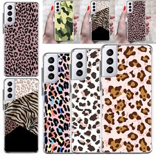 Shockproof Phone Case Leopard Soft Cover For Samsung Galaxy A15 A55 A35 S24 S23