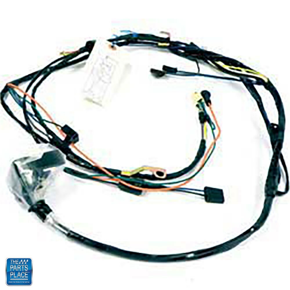 70 Nova Engine Wiring Harness V8 396 CI With TH400 Auto Trans & Warning