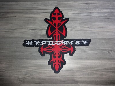 Hypocrisy Backpatch Back Patch Death Metal Shape patch Laser Cut *