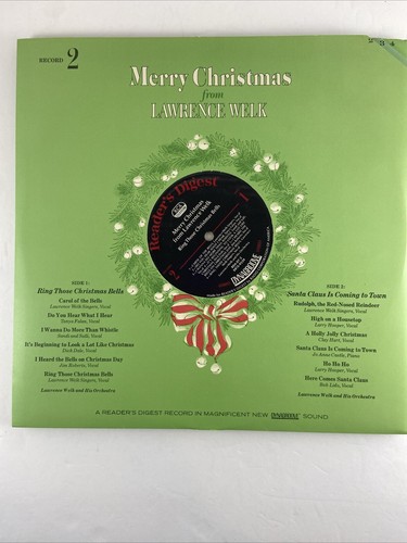 Merry Christmas From Lawrence Welk and His Champagne Music Makers 4 LP Box Set - Picture 8 of 10
