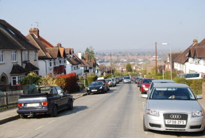 Photo 6x4 Approaching school leaving time, Deakin Leas Tonbridge The traf c2009