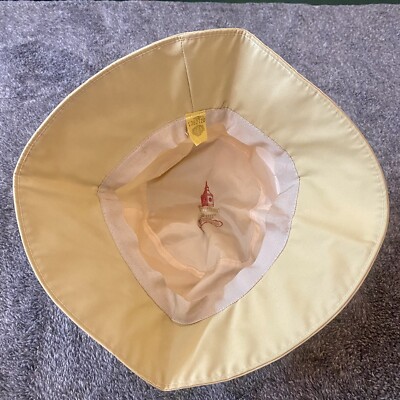 ▪️60‘s【LONDON FOG】VINTAGE HAT NWOT True Vintage 60s London Fog Tan Bucket Hat Sz 7 - 7 1/8
